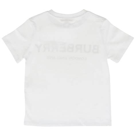 burberry white tee|Burberry Childrens .